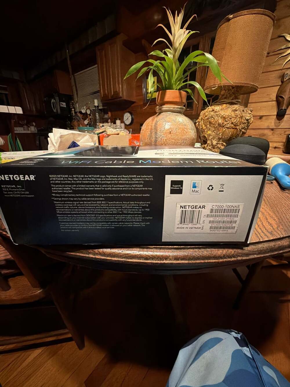 NEW UNOPENED NETGEAR Nighthawk AC1900 WiFi Cable Modem Router Model C7000 - Picture 7 of 10